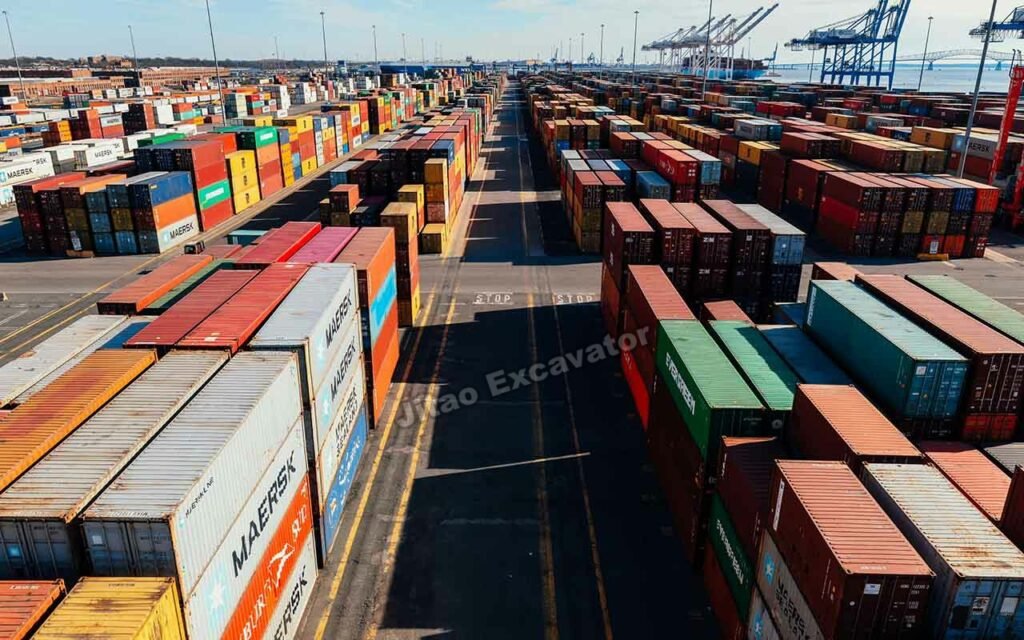 Global logistics and shipping for heavy machinery