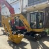 Used CAT 303C Excavator High-quality used CAT 303C excavator for sale at Jitao machinery yard.