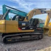Full side profile of a Cat 323D2, a premium excavator used for sale.