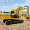 Side profile of Cat 324D2, a heavy-duty used excavator sale unit.