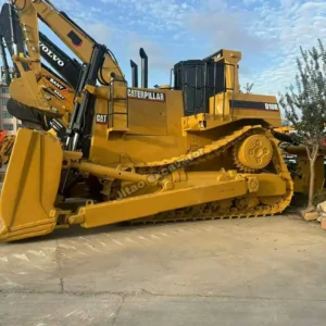 Full side view of a Caterpillar D10R for professional used bulldozer sales.