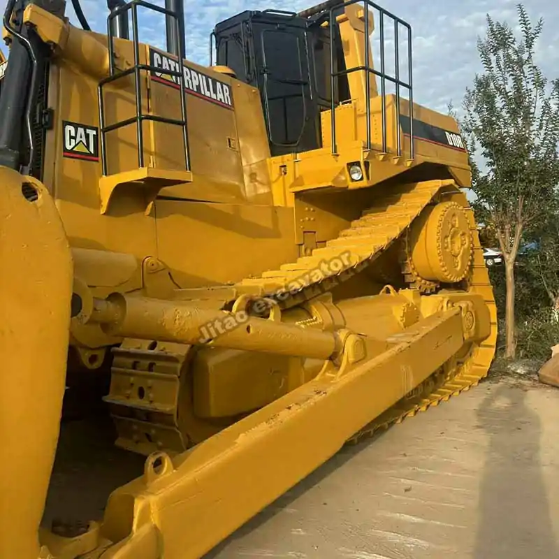 Undercarriage and track detail for premium used bulldozer sales.