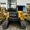 Front cabin view of a PC40MR, part of our mini excavators used for sale.