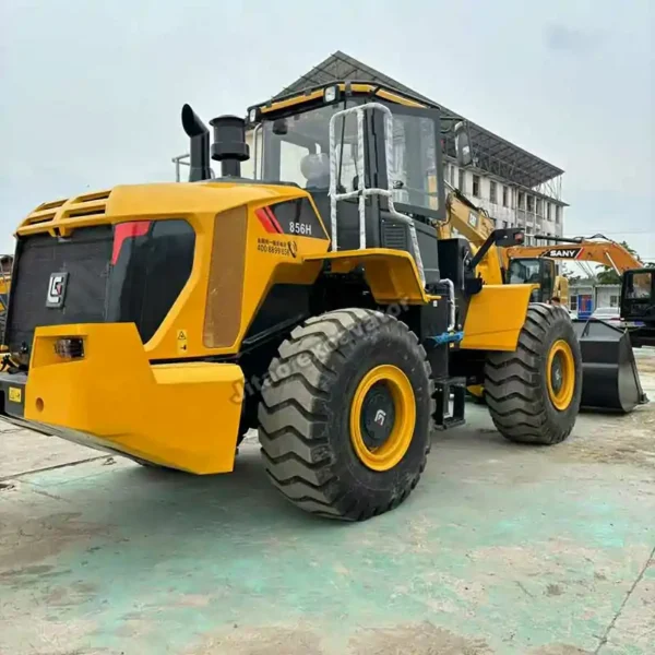 A certified used loader model LiuGong 856H available for export.
