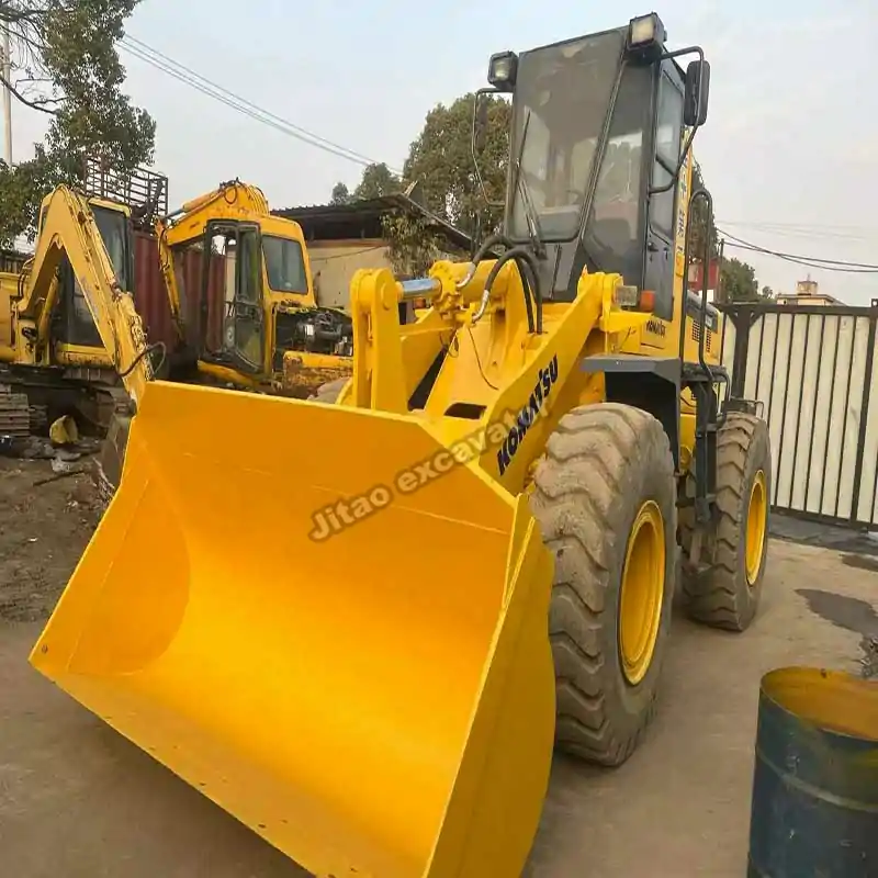 Close-up of the bucket on a used bulldozer for sale near me.