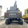 Rear chassis and counterweight. Structural excellence in used volvo excavators.