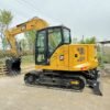 Jitao CAT 307.5 Ready Three-quarter view of a CAT 307.5 used mini excavator at Jitao yard.