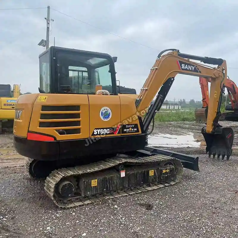 A top-tier Sany SY60C Pro from Jitao, the leading source for any used mini excavator.