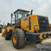 Side profile of a certified used loader backhoe for sale by Jitao machinery.