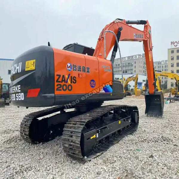 Stable undercarriage of this hitachi excavators for sale model.