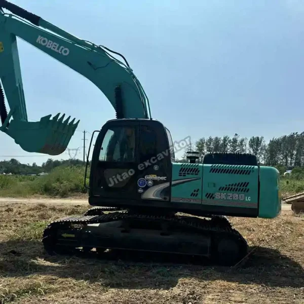 Verified SK260LC Condition A certified Kobelco SK260LC showcased as our top used excavator for sale selection.