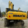 PC350LC Rear Stability Rear view showing Komatsu branding on a certified machine in our used excavators sale.