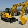 Komatsu PC56 Side Profile view of a certified PC56, the best choice for used mini excavators near me.