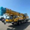 Side view of a LiuGong mobile truck crane, part of our used cranes for sale.