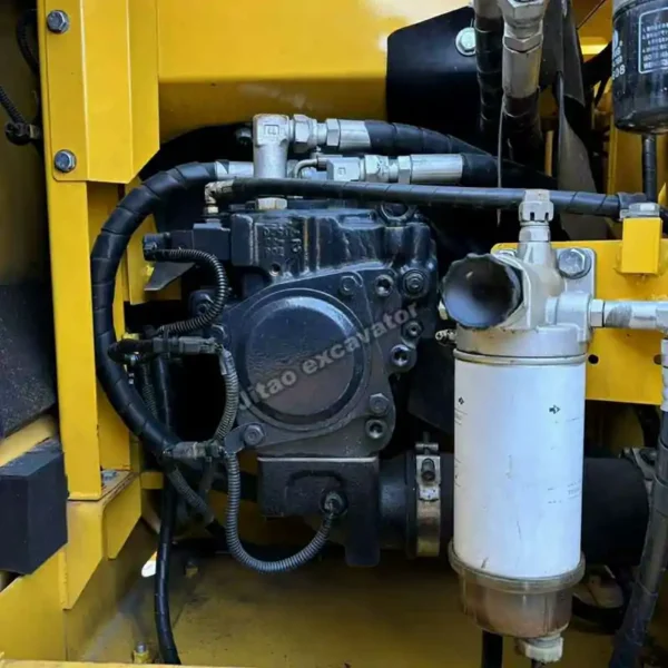 Internal hydraulic pump of PC120 for users seeking used mini excavators for sale near me.