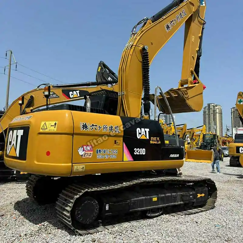 Premium quality used Cat 320D crawler excavator available for global export.