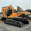 Side profile of the model at your trusted hyundai excavator dealer near me.