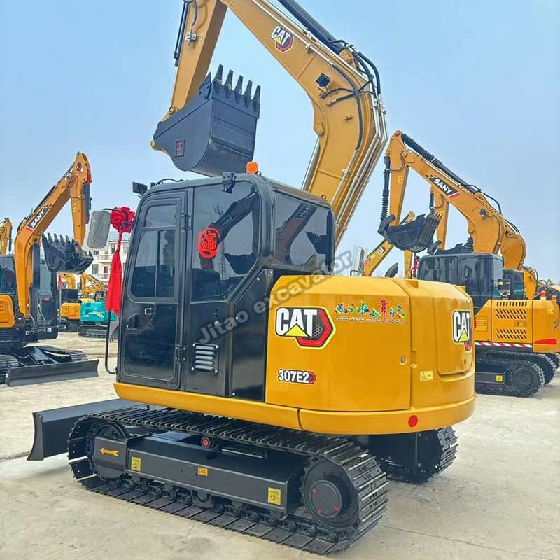 Clean condition CAT 307E2 showcasing the value of used cat engines for sale.