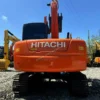 Hitachi ZX70 Counterweight Rear view of the robust used chinese mini excavator for sale.