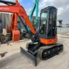 Compact Body Design A high-quality unit from our used small excavators inventory.