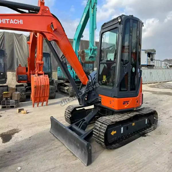 Compact Body Design A high-quality unit from our used small excavators inventory.
