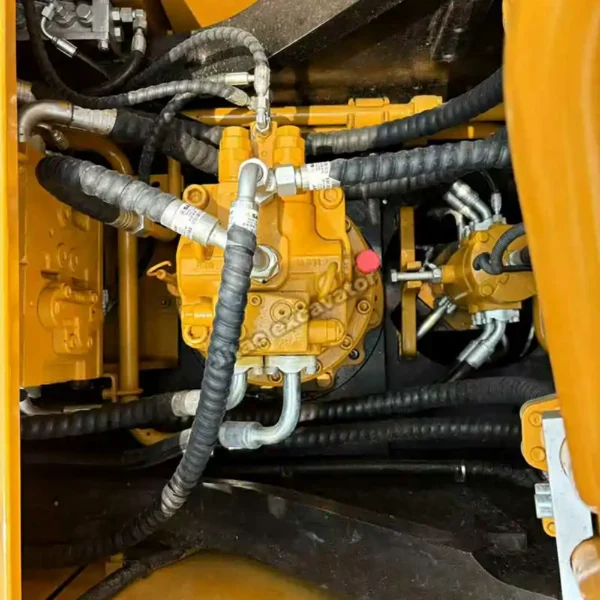 Original Hydraulic Pump Detailed view of the SY235H hydraulic pump, the core of used excavators for sale by owner value.