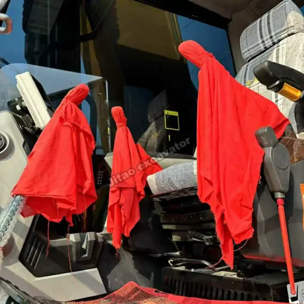 Operator cabin of Sany SY305, showing the premium state of our excavators for sale used.