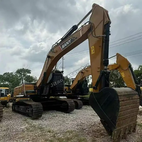 Sany SY335H Power Professional view of Sany SY335H, the top result for used excavators near me searches.