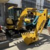 Second-hand Caterpillar 303C Second-hand Caterpillar 303C used excavator for sale with reinforced bucket.