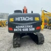 Rear view of a premium hitachi excavators for sale at Jitao.
