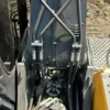 Detailed view of the control valves driving used excavator buckets for sale near me.